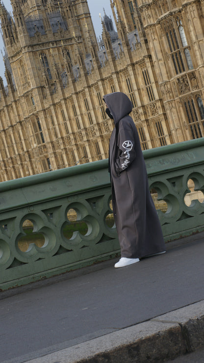 Storm Grey Oversized Hoodie