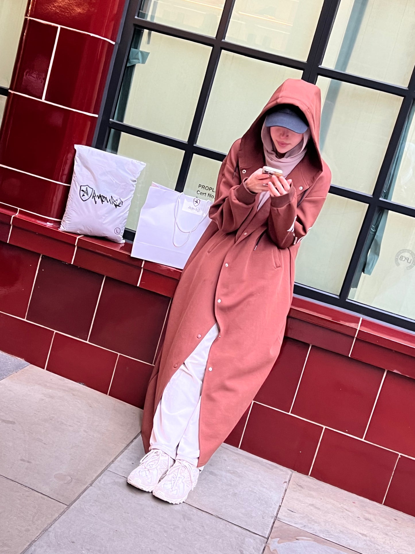 Forever Brown Oversized Hoodie