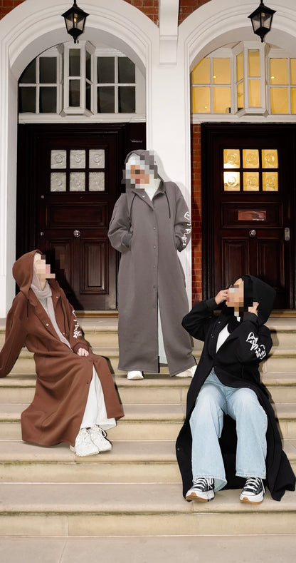 Forever Brown Oversized Hoodie