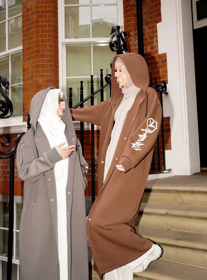 Storm Grey Oversized Hoodie